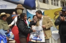 Ministro de Salud entregó el bono JA y el SUPPV en Oruro