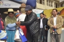 Ministro de Salud entregó el bono JA y el SUPPV en Oruro